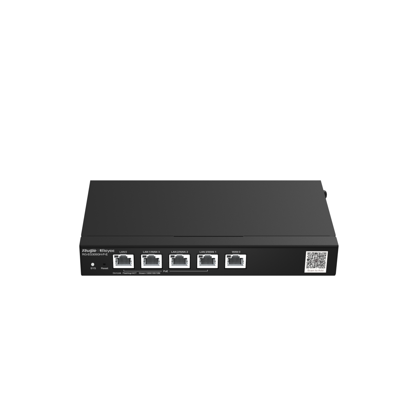Reyee 5-Port High-Performance Cloud Managed PoE Office Router