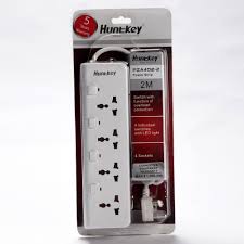 Huntkey 4 sockets, 1.5 meters power strip