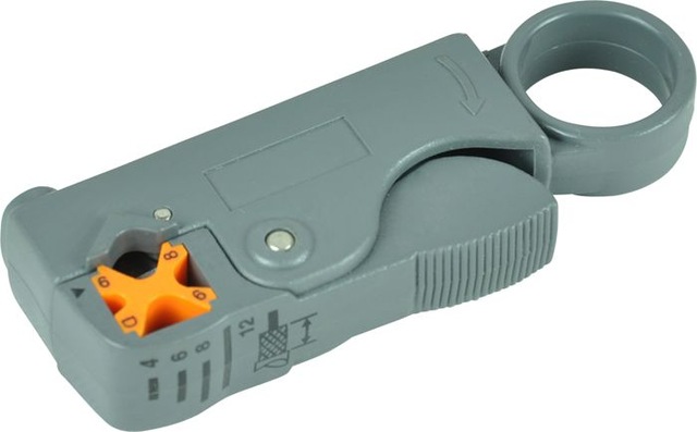 Rotary Coax Cable Stripper